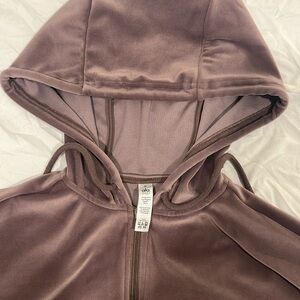 Alo Velvelt Zip up sweatshirt